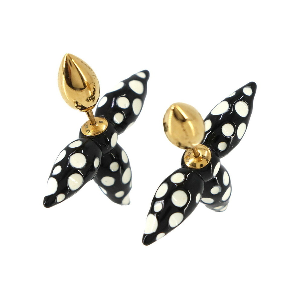 LOUIS VUITTON Black Earrings